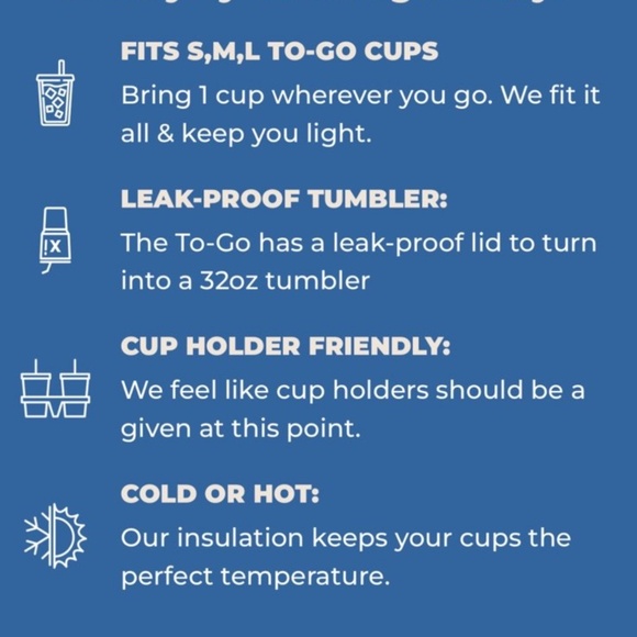 FrostBuddy To-Go-Buddy Universal Cup Insulator-32oz~Stainless Steel Tumbler~NEW - Picture 11 of 16